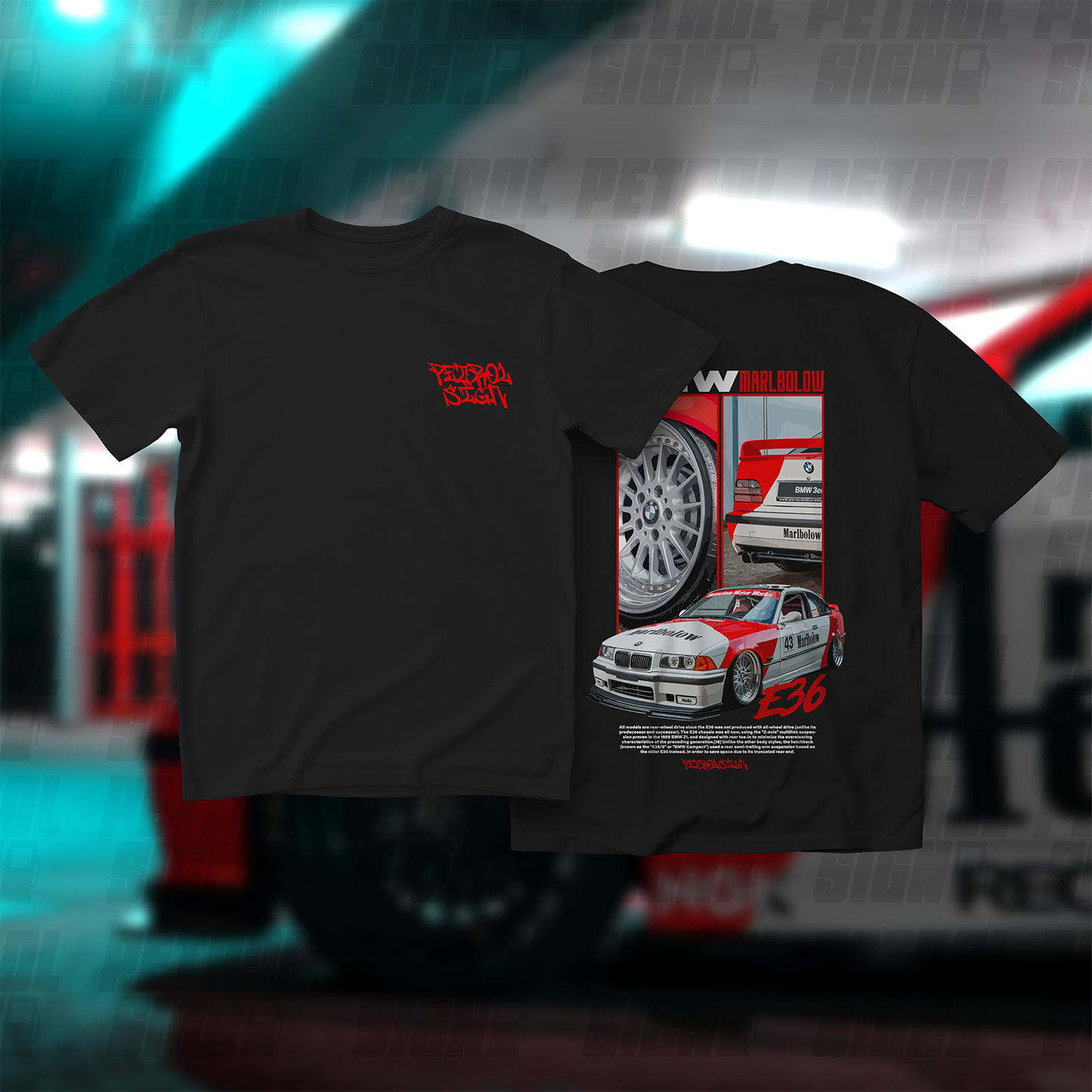 PetrolSign E36 Marlbolow