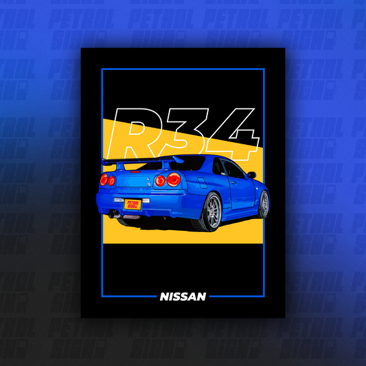 PetrolSign R34 poster